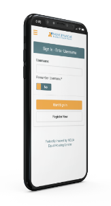 Nassau Financial Federal Credit Union smartphone mock up